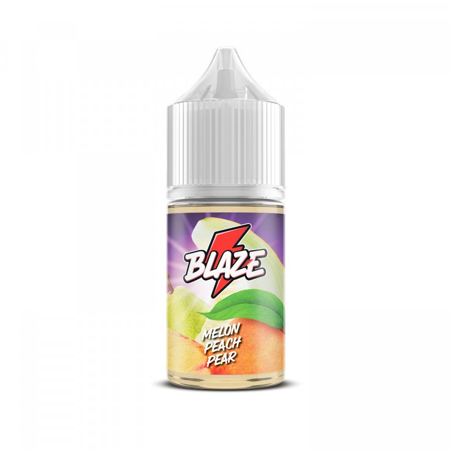 Фото и внешний вид — Жидкость BLAZE SALT - Melon Peach Pear (Дыня персик груша) 30мл 20мг
