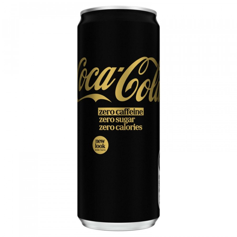 Фото и внешний вид — Coca-Cola - Zero sugar Zero caffeine Zero calories 330мл