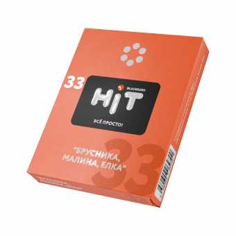 Табак для кальяна HiT 30г - Брусника Малина Елка