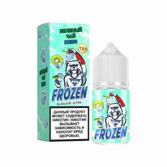 Жидкость GANG FROZEN SALT - Зеленый Чай с Киви 30мл strong