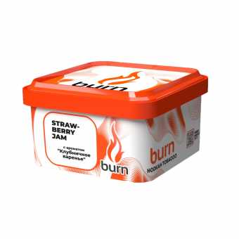 Табак для кальяна BURN 200г - Strawberry Jam (Клубничное варенье)