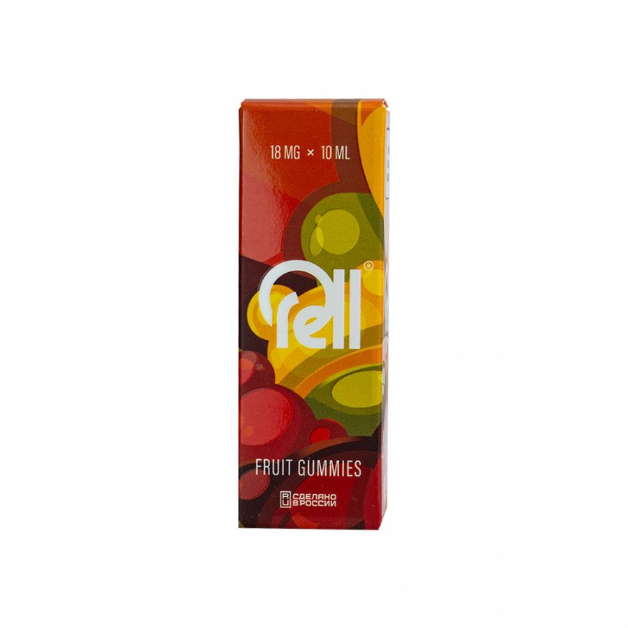 Фото и внешний вид — Жидкость RELL ORANGE SALT - Fruit Gummies (Мармеладные мишки) 10мл 18мг