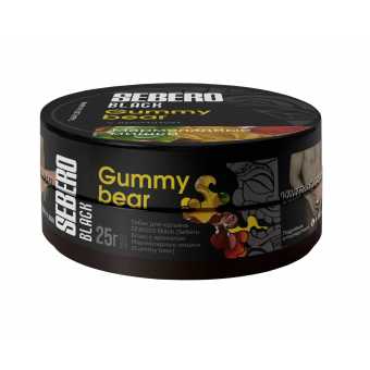 Табак для кальяна SEBERO BLACK 25г - Gummy Bear (Мармеладные Мишки)