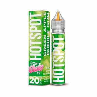 Жидкость HOTSPOT DON'T CHEW IT SALT - Green Apple (Жвачка кислое яблоко) 30мл strong