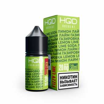 Жидкость HQD ABSOLUT (FIZZY LINE) SALT - Lemon Lime Soda (Лимон лайм газировка) 30мл strong