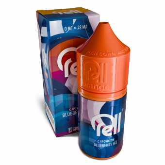 Жидкость RELL ORANGE SALT - Blueberry Ice (Ледяная черника) 28мл 0мг