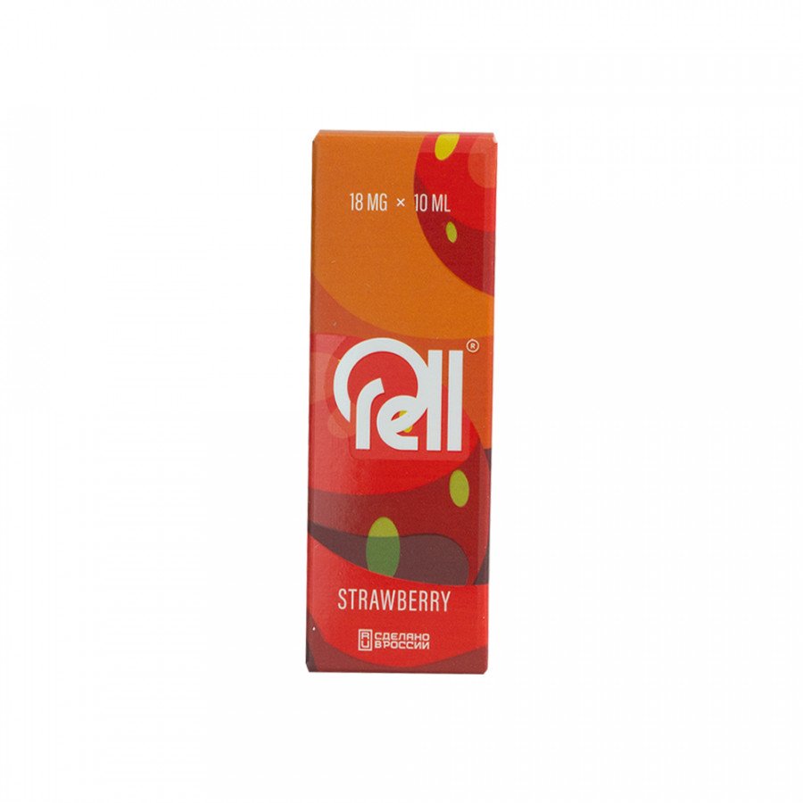 Фото и внешний вид — Жидкость RELL ORANGE SALT - Strawberry (Клубника) 10мл 18мг