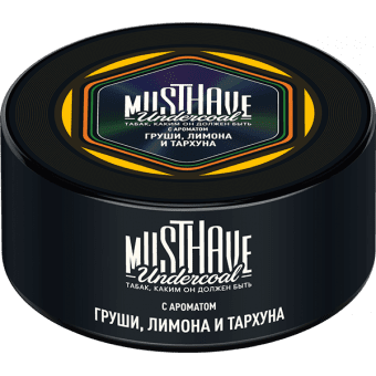 Табак для кальяна MUST HAVE 25г - с ароматом Груши, Лимона и Тархуна