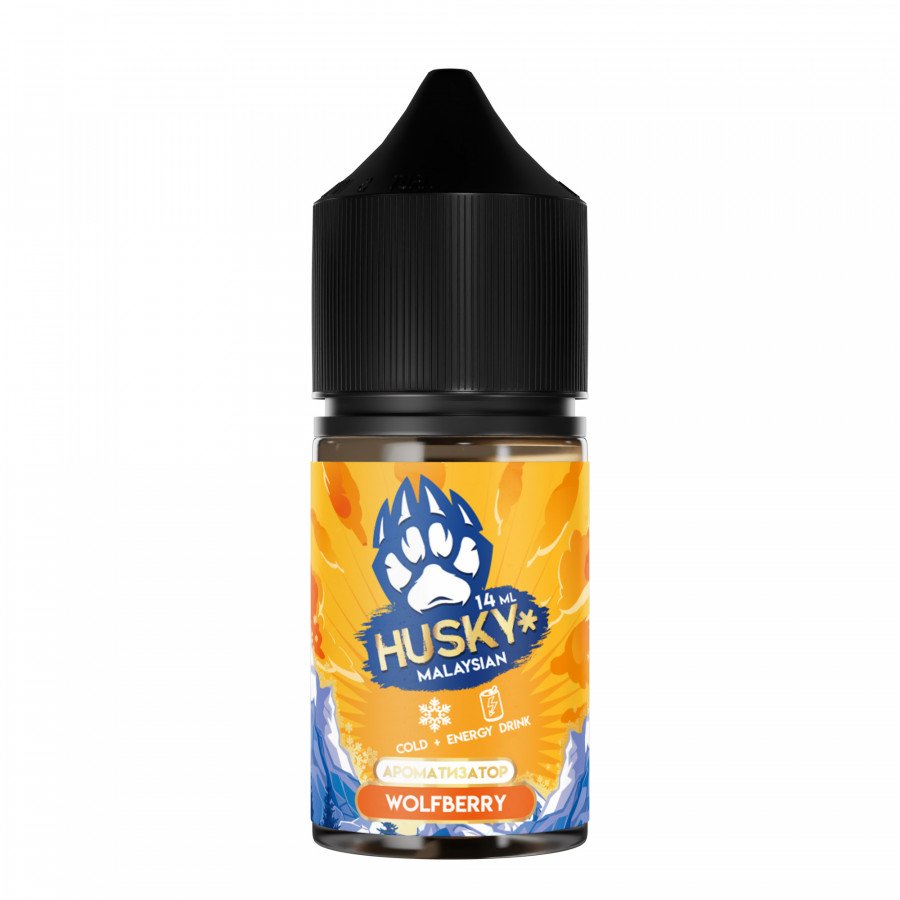Фото и внешний вид — Конструктор HUSKY MALAYSIAN - Wolfberry (Ледяной Энергетик) 30мл 0мг