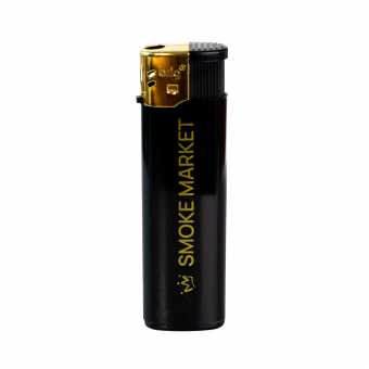 Зажигалка B-582 Brig Classic Black Gold пьезо однорзовая
