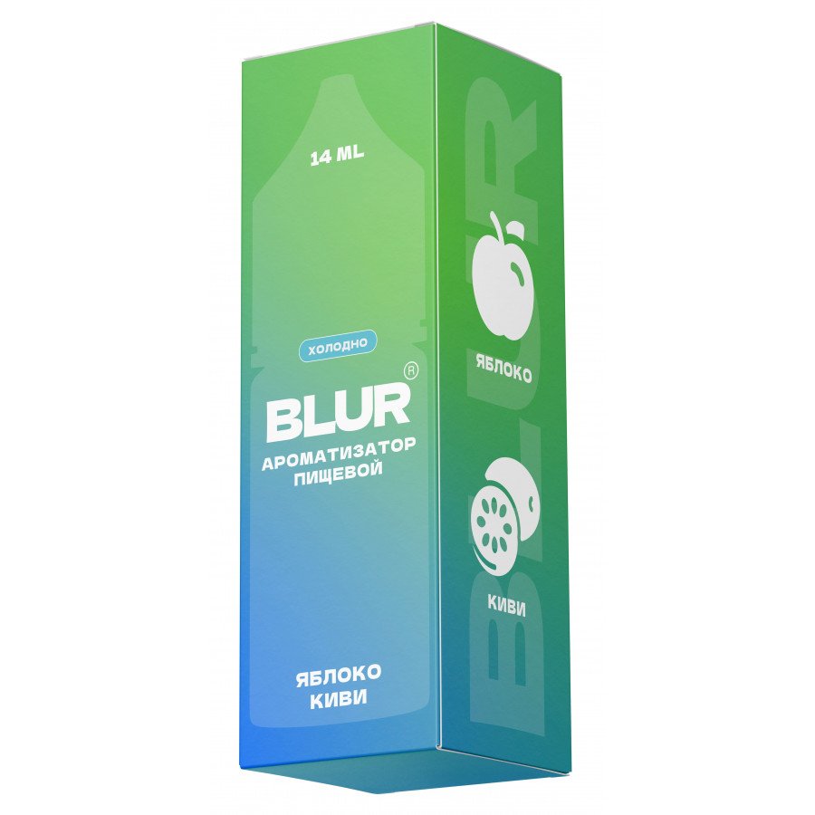 Фото и внешний вид — Конструктор BLUR - Яблоко Киви 30мл 0мг