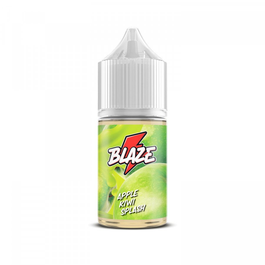 Фото и внешний вид — Жидкость BLAZE SALT - Apple Kiwi Splash (Яблоко киви) 30мл 20мг
