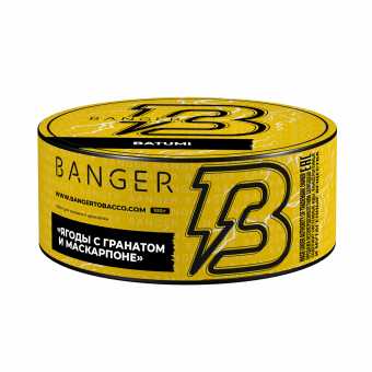 Табак для кальяна BANGER 100гр - Batumi (Ягоды с гранатом и маскарпоне)