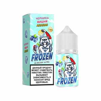 Жидкость GANG FROZEN SALT - Черника Вишня Ананас 30мл strong