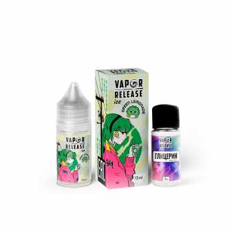 Конструктор VAPOR RELEASE - Green Lemonade (Огуречный Лимонад Лимон Лайм) 30мл 0мг