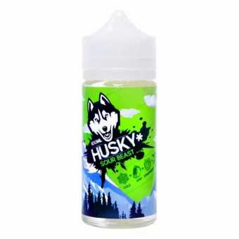 Жидкость HUSKY - Sour Beast (Ледяной микс киви, клубники и мяты) 100мл 3мг