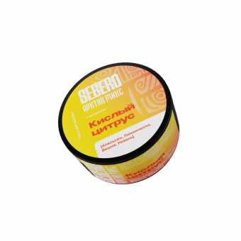 Табак для кальяна SEBERO 25г - Кислый Цитрус (Лимон, вишня, ревень, апельсин, арктик)