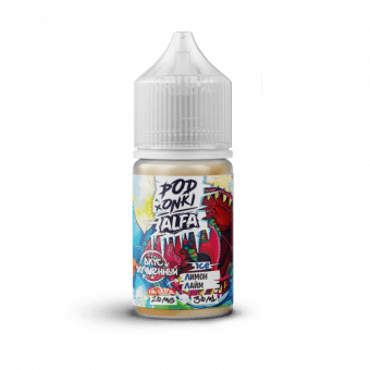Жидкость PODONKI x ALFA VAPE SALT - Лимон Лайм 30мл strong