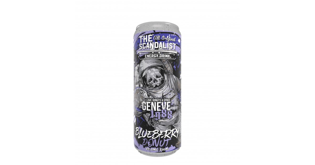 Купить Энергетический напиток The Scandalist Energy Drink - Geneve 1988 ...