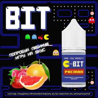 Жидкость BIT SALT - PacMan (Грейпфрут клубника малина) 30мл 20мг