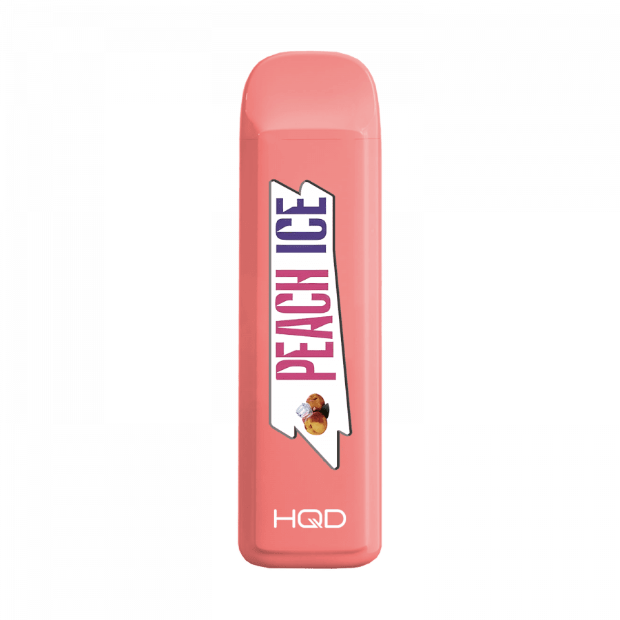 Фото и внешний вид — HQD MEGA - Peach Ice (Персик)