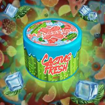Смесь для кальяна MALAYSIAN X - Cactus Fresh (Свежий кактус) 50гр