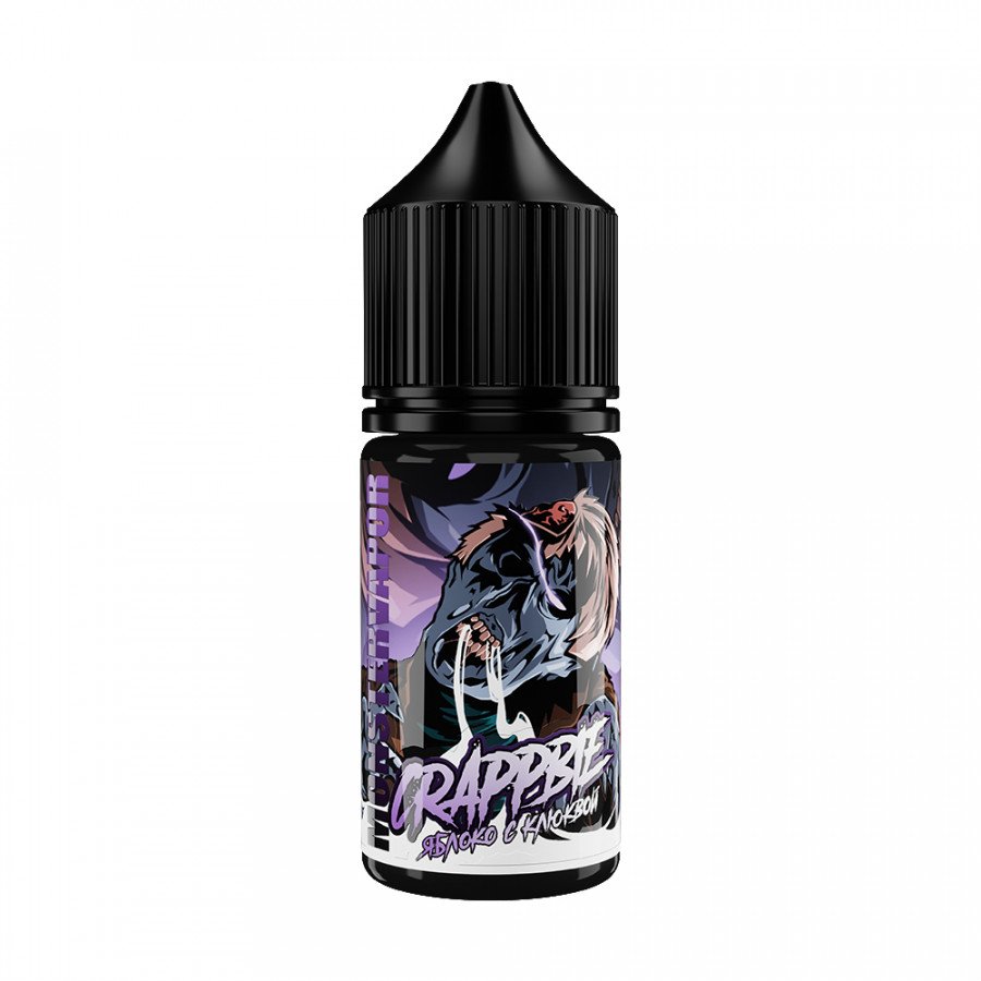 Фото и внешний вид — Жидкость MONSTERVAPOR SALT - Crappbie (Яблоко с клюквой) 30мл 20мг