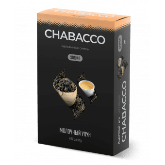 Смесь для кальяна Chabacco 50гр strong - Milk Oolong (Молочный Улун)