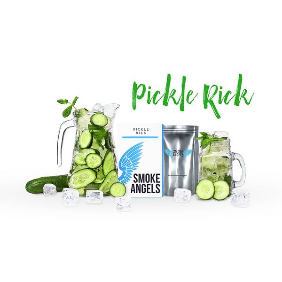 Фото и внешний вид — Табак для кальяна Smoke Angels (PICKLE RICK) 100 г