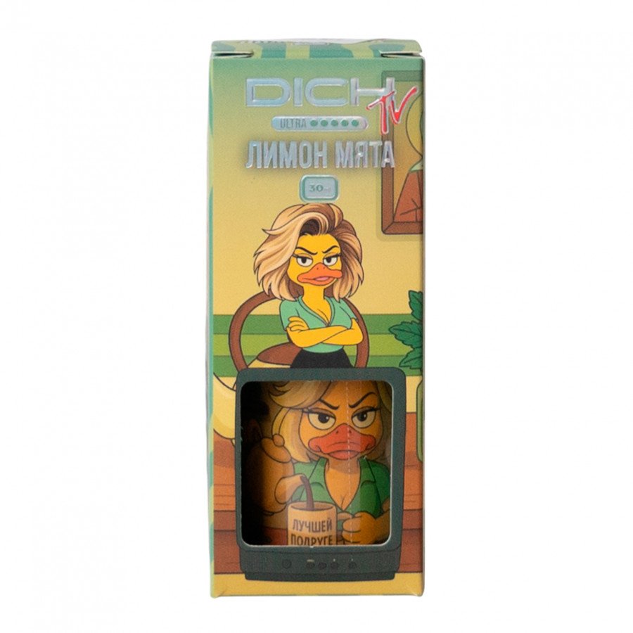 Фото и внешний вид — Жидкость DICH SALT - Лимон Мята 30мл strong