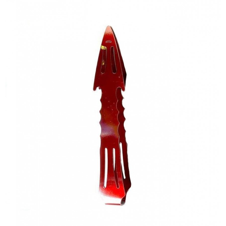 Фото и внешний вид — Щипцы для кальяна Estate - Pointer dark red (длина 23см)