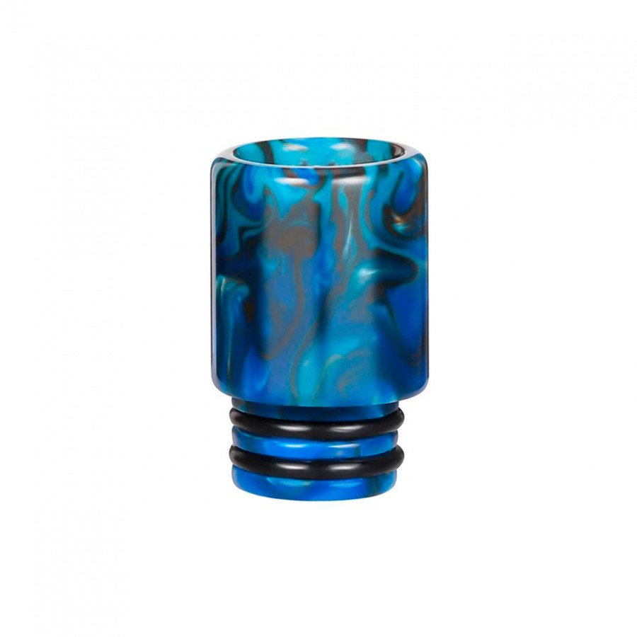 Фото и внешний вид — Дриптип 510 короткий пластик (Синий)