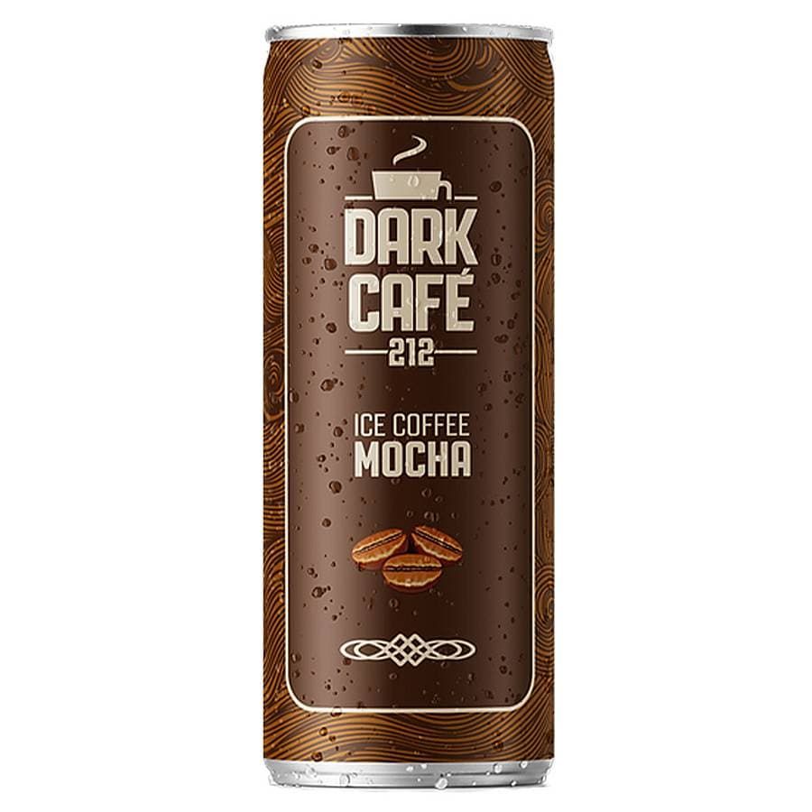 Фото и внешний вид — Напиток кофейный DARK CAFE - MOCHA 250мл (12шт/уп)