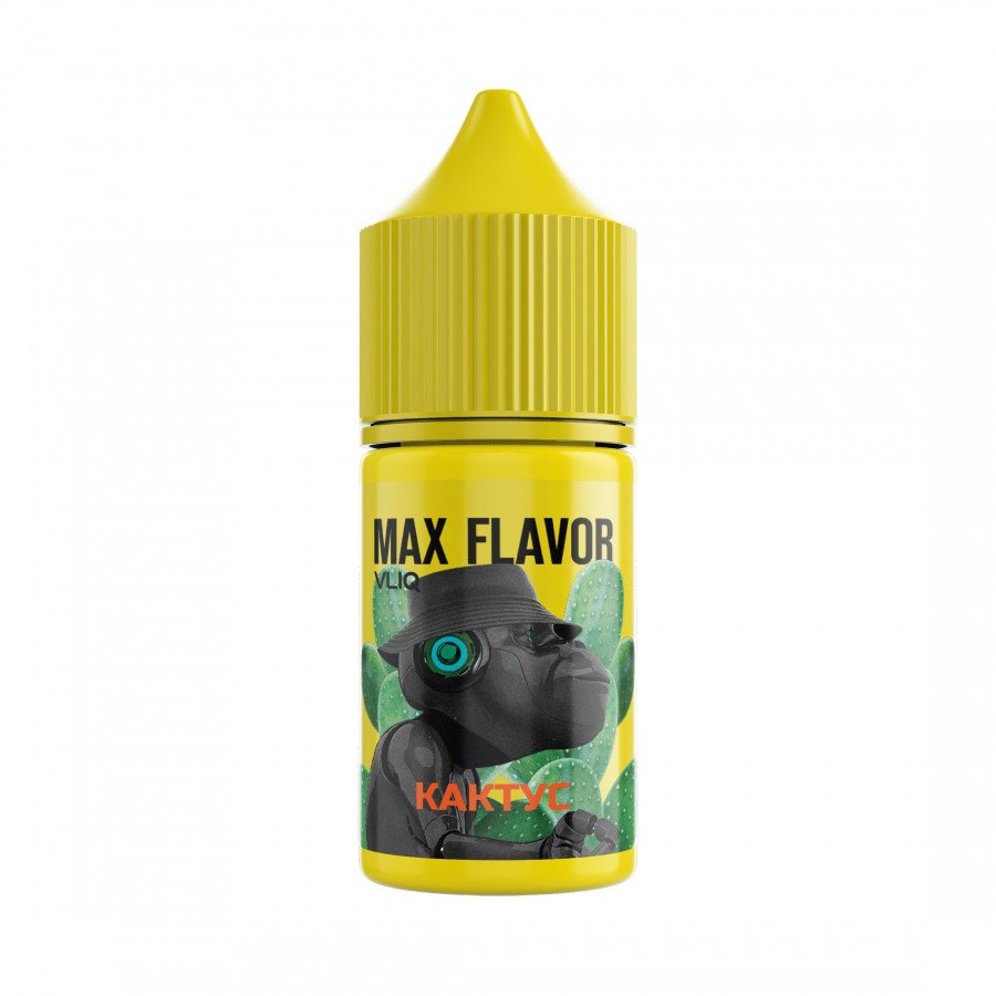Фото и внешний вид — Жидкость VLIQ MAX FLAVOUR SALT - Кактус 27мл 0мг
