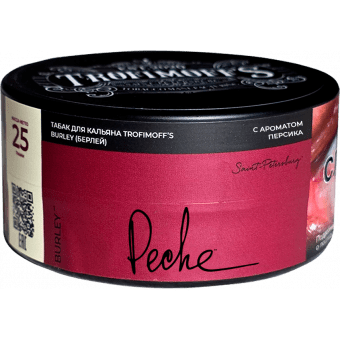 Табак для кальяна TROFIMOFF'S (Burley) 25г - Peach (Персик)