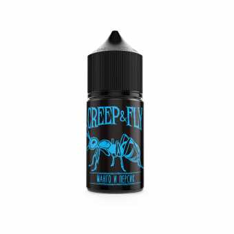 Жидкость CREEP&FLY SALT - Манго Персик 30мл 0мг