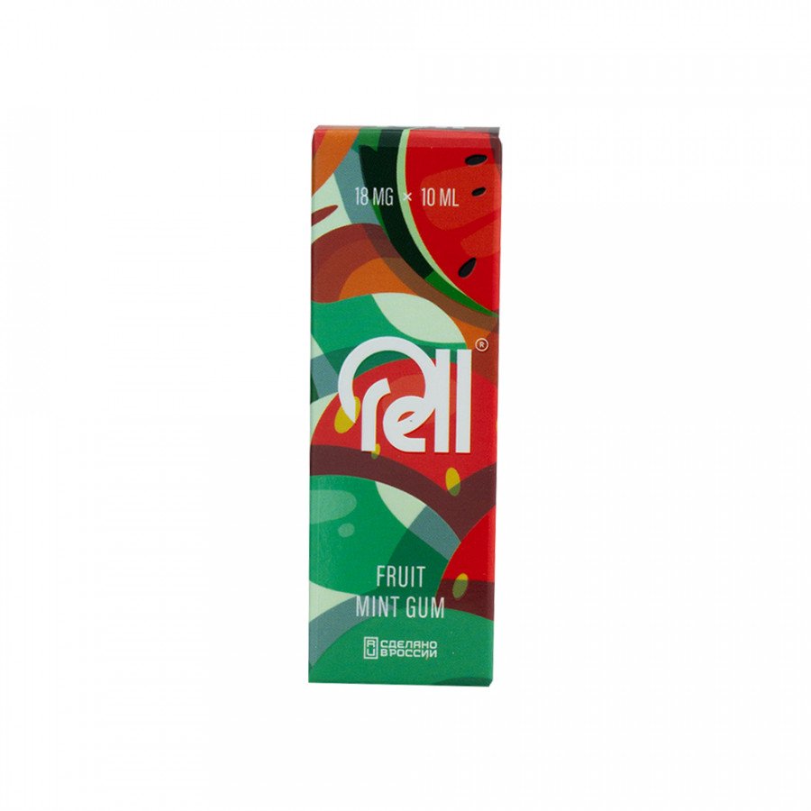 Фото и внешний вид — Жидкость RELL ORANGE SALT - Fruit Mint Gum (Фруктово-мятная жвачка) 10мл 18мг
