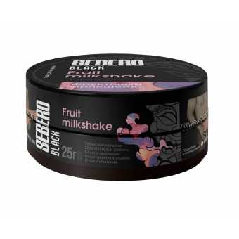 Табак для кальяна SEBERO BLACK 25г - Fruit Milkshake (Фруктовый Милкшейк)