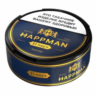 Табак HAPPMAN - Холод strong slim