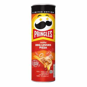 Pringles - BBQ Lovers Pizza 102г (12шт/уп)