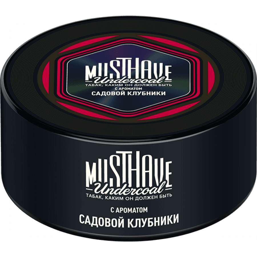 Фото и внешний вид — Табак для кальяна MUST HAVE 125г - с ароматом Садовой Клубники