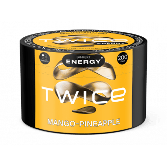 Табак для кальяна TWICE 200г - Mango Pineapple (Манго ананас)