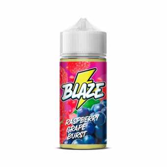 Жидкость BLAZE - Raspberry Grape Burst (Малина виноград) 100мл 3мг