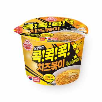 Лапша б/п со вкусом сыра "Cheese Bokki" 95 г