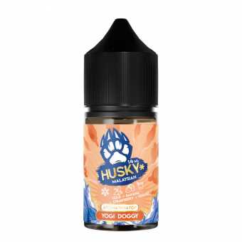 Конструктор HUSKY MALAYSIAN - Yoggi Doggi (Ледяной Йогурт с Бананом и Клубникой) 30мл 0мг