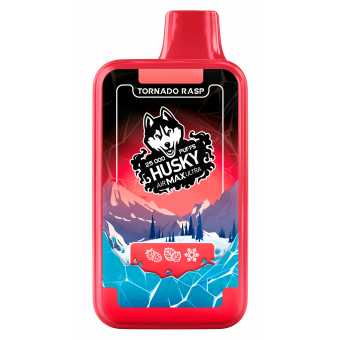 HUSKY ULTRA - Tornado Rasp (Малина Мята)