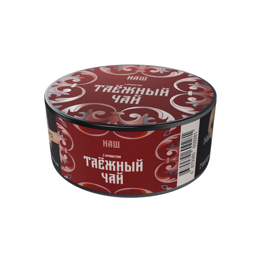 Фото и внешний вид — Табак для кальяна NAШ R 20г - Таежный Чай