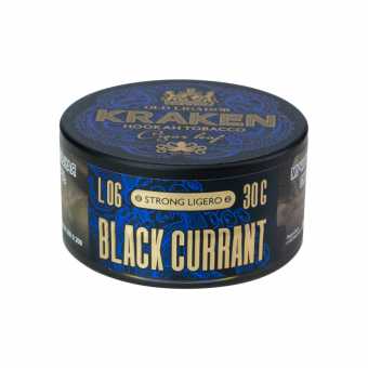 Табак для кальяна KRAKEN strong 30г - Черная Смородина