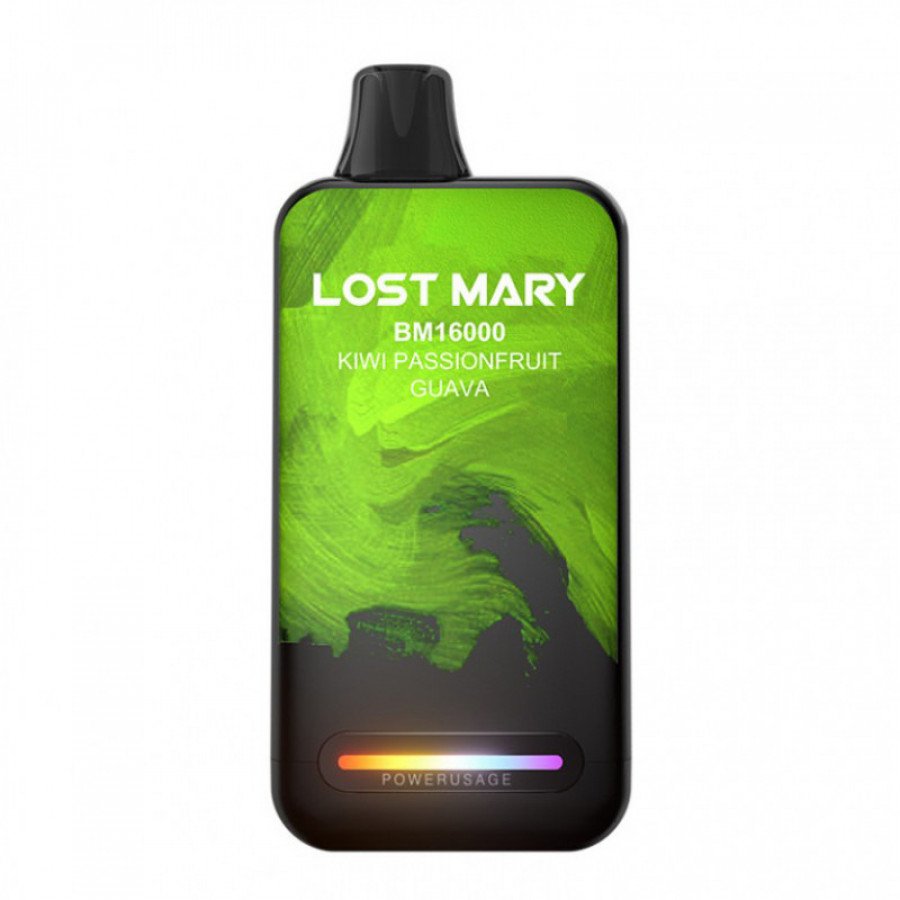Фото и внешний вид — LOST MARY BM16000 - Киви Маракуйя Гуава