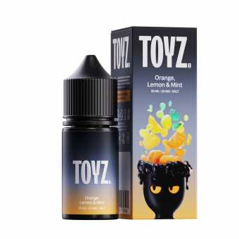 Жидкость TOYZ SALT - Orange Lemon and Mint (Апельсин и лимон со льдом) 30мл strong